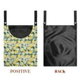 thumbnail image 7 of SEANATIVE Lemon Daisy Clothespin Pouch 2 Pack Soft Clothespin Bag with Hanging Hook Space-Saving Clothespin Storage Organize Clothespin Bag for Clothesline Outdoor Decor, 7 of 7