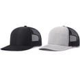 thumbnail image 1 of serony 2pcs/set Classic Color-Blocking Hat Snapbacks Cap Mesh Sunshade and modern Net Hat For Dad, 1 of 6