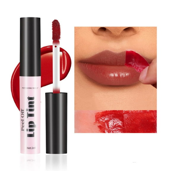 Matte Peel-Off Lipstick - Bestseller - Style B - Peel off Lip Stain Lip Tint Liquid Lipstick Lip GLōss Long Lasting Lip Tint Stain Non Stick Cup Peel off Lipstick Lip Makeup for Wo Makeup Organizers