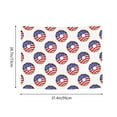 thumbnail image 4 of USA Flag Print Donuts Tapestry for Bedroom - Tapestry Wall Hanging Wall Tapestry for Dorm Wall Decor Home Decoration , Aesthetic Funny Tapestry 29 x 37in, 4 of 5