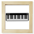 thumbnail image 1 of Piano Électrique Musique Vitalité Sons Cadre Photo Carré Affichage Mural et de Table, 1 of 3