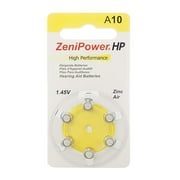 240-pack Size 10 ZeniPower Hearing Aid Batteries