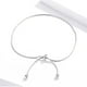 thumbnail image 5 of Tobillera ajustable Minnieouse de plata de ley 925 de serpiente, 5 of 6