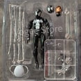 thumbnail image 1 of Mafex-figura de acción de Spiderman negro, Colección móvil de PVC de 16cm, increíble Maf 147, Venom, Spiderman, Peter Parker, modelo de juguete, 1 of 4