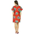 thumbnail image 5 of Bimba Womens Short Cotton Kaftan Caftan With Pockets Beach Coverup/ Sleep Wear, 5 of 7
