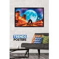 thumbnail image 2 of PD Moreno - Fine Art - Love by the Moon Wall Poster, 22.375" x 34", Framed, 2 of 2
