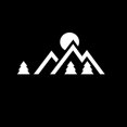 thumbnail image 1 of BeesClover Car Sticker Cool Mountain Pattern Body Window Decoration Decals Styling Accessories D-2104, 1 of 8