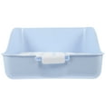 thumbnail image 3 of Caja de arena para conejos, inodoro para mascotas, bandeja de entrenamiento, caja de arena para animales pequeños de esquina, 3 of 6