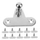 thumbnail image 5 of unbranded 20Ud Soporte De Montaje En Metal Plateado Para Gas Struts Con Base Triangular Estable Y Hogar, 5 of 8