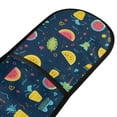 thumbnail image 2 of Dailycode Double Sided Oven Mitt with Loop Heat Resistant Kitchen Long Potholders 7" x 35" Fruit Drink Tree, 2 of 6