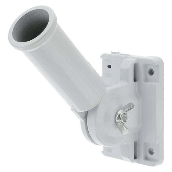 Kudiqi Adjustable Wall Mount Flag Pole Bracket Holder Metal Brackets