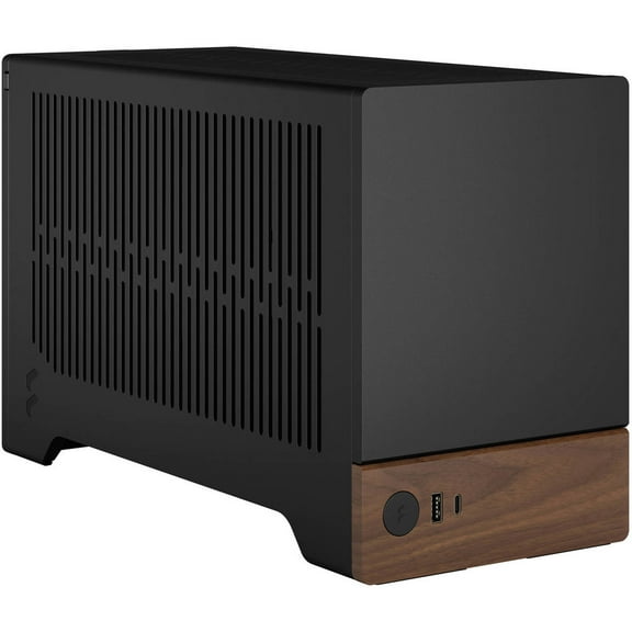 Fractal Design Terra Graphite Mini-ITX Small Form Factor PC Case with PCIe 4.0 Riser