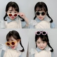 thumbnail image 3 of GJX 5Pcs Toddler Sunglasses Age 2-4,Fits Children'S Faces Toddler Sunglasses,Won鈥橳 Pinch the Face Toddler Sunglasses Age 1-2,Multicolor, 3 of 4
