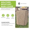 thumbnail image 5 of Spaco 16 Feet Square Outdoor Propane Fire Pit with Lava Rocks Waterproof Cover 30 000 BTU, Outdoor Fire Pit for Outdoor, Outside Patio Deck and Garden, 5 of 7