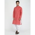 thumbnail image 3 of Handmade lightweight pure cotton ethnic salwar kurta set for men, 3 of 4