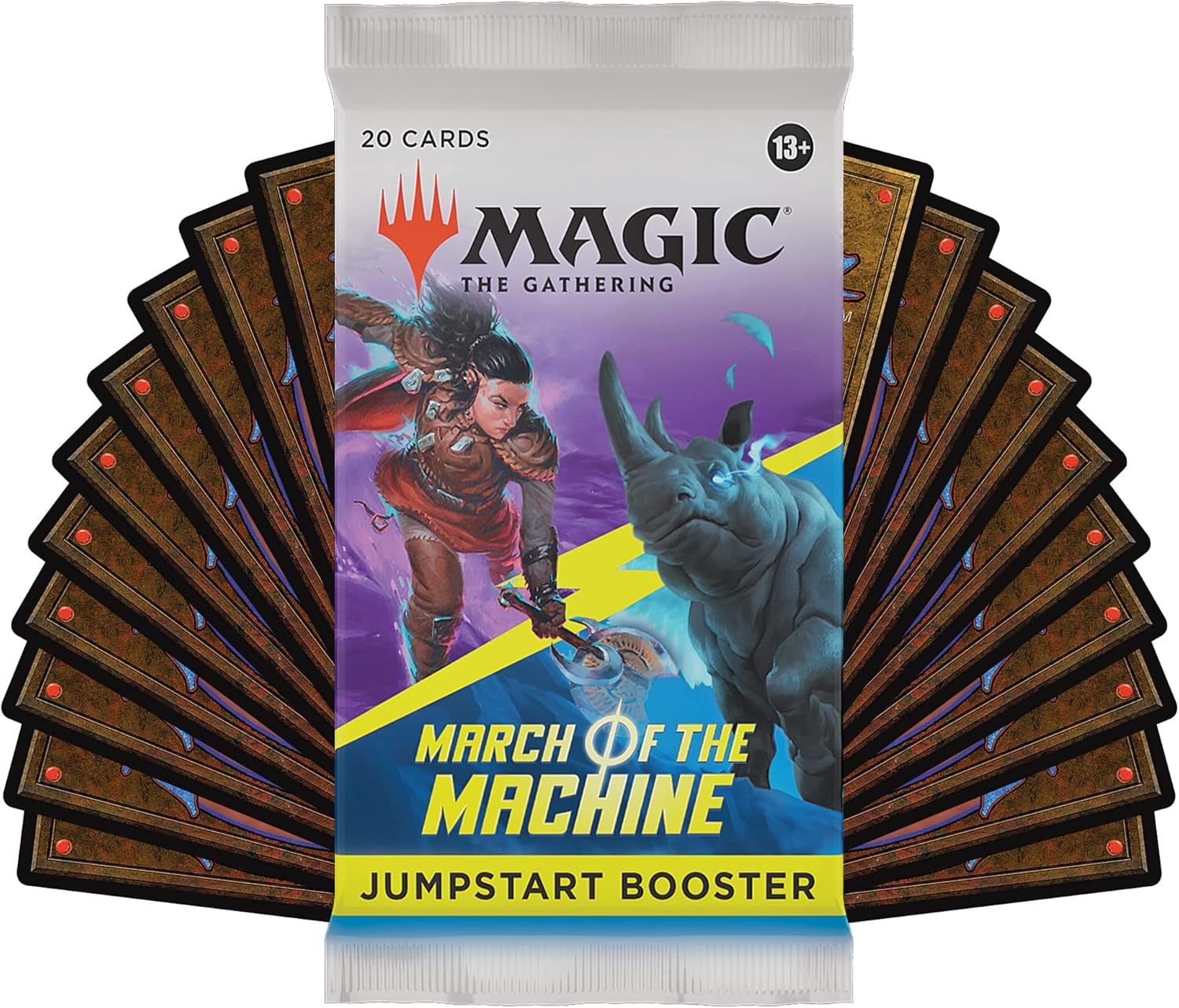 Magic: The Gathering March of the Machine Jumpstart Booster Box | 18 Packs (360 Magic Cards)