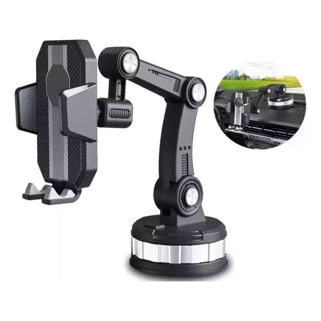Base Soporte Grande Porta Celular 360 Ventosa Coche