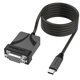 thumbnail image 1 of Cable adaptador serie USB-C a DB9 SABRENT USB 2.0 de 1,8 m, 1 of 9