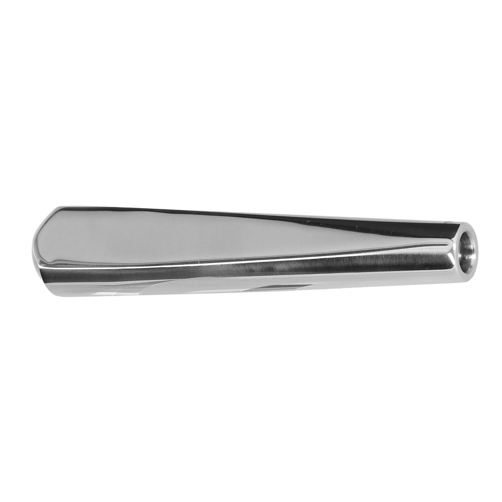M Buder 3/8 Inch Thread Stainless Steel Beer Tap Handle Replacement, Heavy Duty Draft Beer Kegerator Faucet Handle Keg Accessory for Home Bar, Silver (10 inches / 25.4 cm)