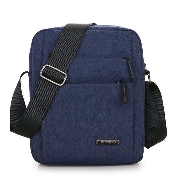 Men's Casual Oxford Shoulder Bag Messenger,Blue