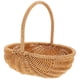 thumbnail image 1 of Imitation Rattan Fruits Basket Vegetable Basket Picnic Basket Storage Basket, 1 of 4