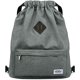 thumbnail image 1 of KAUKKO Cordón Deportes Mochila Gimnasio Yoga Bolsa Hombro Mochila para Hombres y Mujeres KAUKKO  K1031-Lightgrey, 1 of 3