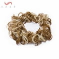 thumbnail image 4 of SEGO Long Messy Bun Hair Piece Ponytail Hair Extensions Juva Bun Scrunchie Curly Synthetic Hair Extension with Invisible Band Fake Magic Hair Bun Black Colors, 4 of 7