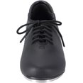 thumbnail image 3 of Dynadans PU Leather Tap Shoes with Laces, Unisex Dance Shoes for Big Kid/Adult, 3 of 5