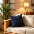 thumbnail image 4 of Feledorashia Corduroy Pillowcase, Sofa Pillow Cover, Scandinavian Style Solid Color Cushion Cover, Soft Durable Corduroy Fabric Decorative Throw Pillowcase for Home Living Room Sofa Decoration, 4 of 8