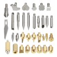 thumbnail image 3 of 37Pcs Wood Burning Tool Kit Craft Set Soldering Pyrography Art Pen Tips, 3 of 10