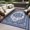 Dark blue, variant on Outdoor Rugs8x10ft/9x12ft/10x14ft/9x18ft/10x20ft Waterproof Portable for Patio, Reversible Outdoor Plastic Straw Rug for Camping, RV Mat Modern Plaid Outdoor Rugs for Porch, Deck, Backyard, Balcony,