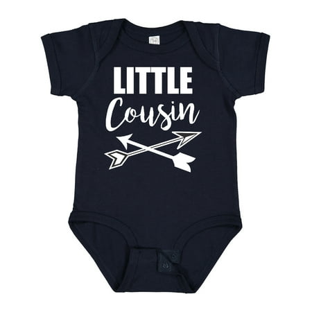 

Inktastic Little Cousin with Arrows Gift Baby Boy or Baby Girl Bodysuit