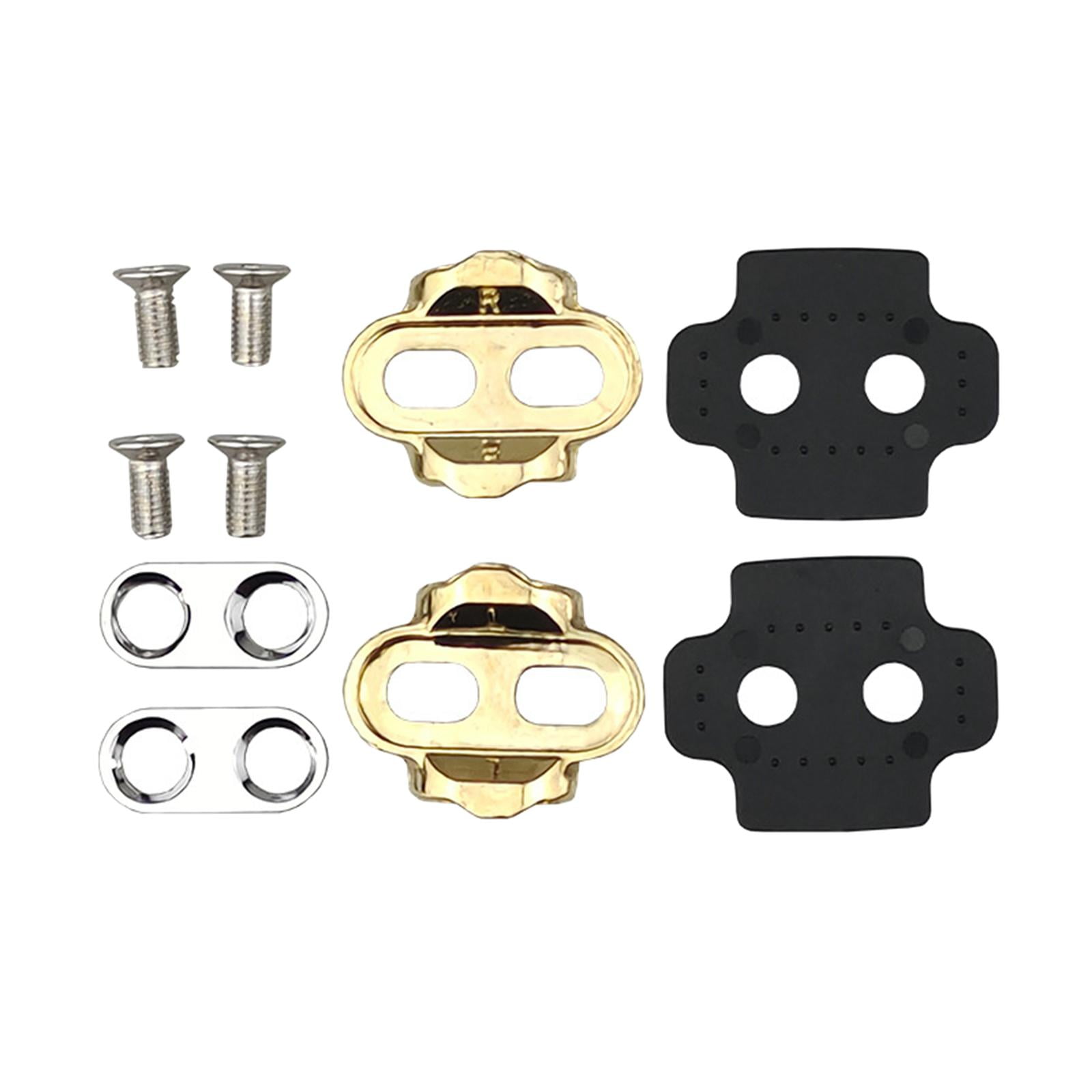 Universal Pedals Cleats Kit Mountain Bikes Bike Shoes Cleats Locking