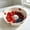 White WH, variant on Xecvkr Berry Bowl Fruit Washing Bowl Swirl Bowl Decorative for Home Kitchen Use withStylish Spiral Design Kitchenware for Home Use,9.4x3.0in White