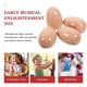 thumbnail image 5 of Wood Egg Shakers Set, 4Pcs Egg Hand Percussion Shakers Unfinished Easter Eggs Musical Instruments Wooden Easter Egg Toy, 5 of 5