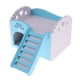 thumbnail image 1 of Juguete Hamster House Dormitorio Enano Jaula Ratón Gerbil Pequeño Animal Doméstico Ejercicio Natural Azul Colco Pet Hamster Sleep House, 1 of 8