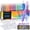 24 Color, variant on Finenolo Erasable Gel Pens, 24 Colors Retractable Gel Ink Pens with 5 DIY Coloring Cards, Fine Point, Assorted Color Inks with Eraser
