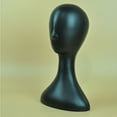 thumbnail image 5 of Plastic Head Model, Smooth Surface Fadeless Abstract Mannequin Head Wig Hair Display Stand for Professional Use, 5 of 8