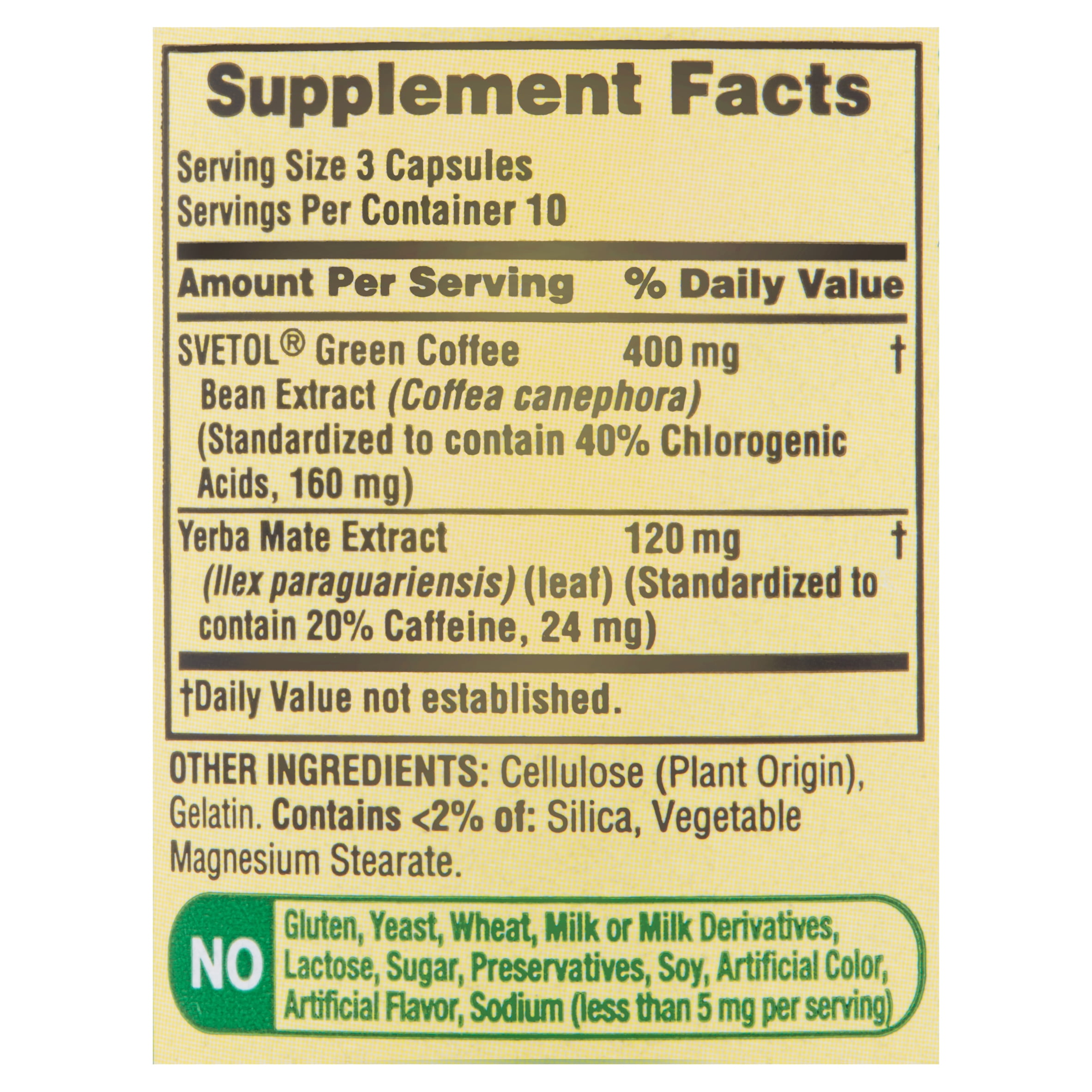 Green coffee bean with yerba mate Green coffee bean with yerba mate