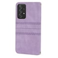 thumbnail image 4 of Luxury PU Leather Wallet Case for Samsung Galaxy A33 5G, [Kickstand Feature] Flip Phone Case Protective Cover with [Card Holder] [Wrist Strap] for Samsung Galaxy A33 5G,Lightpurple, 4 of 10