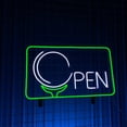 thumbnail image 2 of Handmadetneonsign Golf Open Neon Sign, Golf Ball Wall Art Decor, Golf Sport Club Wall Decor, 2 of 4