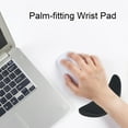 thumbnail image 3 of Opvise Ergonomic Mouse Wrist Rest Support Curved Design Wear Resistant Non-Slip Portable Size Office Mouse Gliding Wrist Rest Pad, 3 of 8