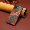 thumbnail image 4 of For Samsung Galaxy A31 Phone Case Seasons Floral Leather Coating Back Cover - Winter / Blue, 4 of 4