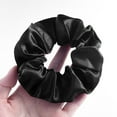 thumbnail image 3 of RAGUPEL 12Pcs Scrunchies,Satin Fabric Glossy and Smooth Hair Accessories for Women,Hair Scrunchies for Women's Hair,Black,Style6, 3 of 4