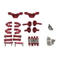 thumbnail image 4 of KLKCMS 1/28 Scale RC Car Metal Upgrade Kits Rear Hub Carrier for Wltoys K969 284131 Red, 4 of 9