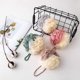 thumbnail image 5 of Paquete de 4 esponjas de lufa para baño, malla de encaje, esponjas de lufa, surtido de esponjas de lufa para baño multicolor para piel sedosa, espuma de limpieza completa, lujosos accesorios de baño MFZFUKR CPB-DE-LYY07, 5 of 6