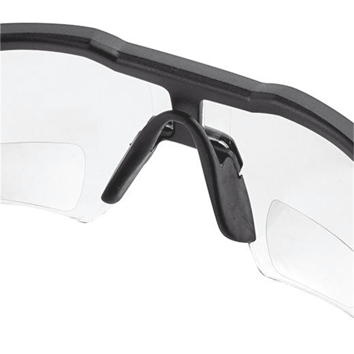 Milwaukee 48-73-2203 Safety Glasses - +1.50 Magnified Clear Anti-Scratch Lenses (Polybag)