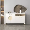 thumbnail image 4 of Vitrina multiusos con cajones de madera, vitrina moderna, organización del hogar, muebles para sala de estar, 4 of 4