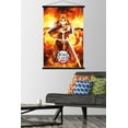 thumbnail image 2 of Demon Slayer: Mugen Train - Kyojuro Rengoku One Sheet Wall Poster with Magnetic Frame, 22.375" x 34", 2 of 6