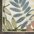thumbnail image 5 of Nourison Aloha 3'6" x 5'6" Ivory Rose Modern Rug, 5 of 10